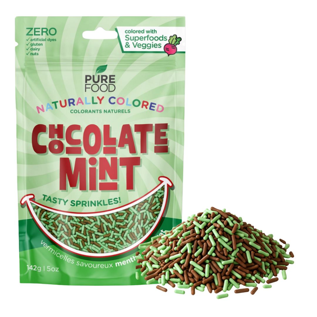 Chocolate Mint Jimmies - 5 OZ - Single Bag