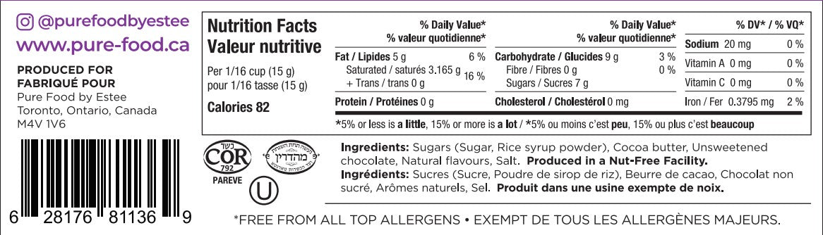 a label for a vitamin supplement