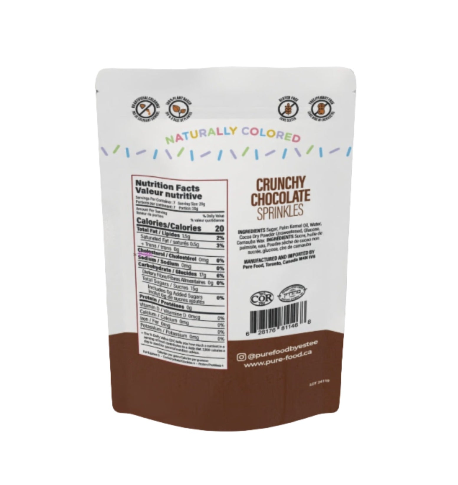 Chocolate Jimmies - 12 Pack Case (12X5 OZ)