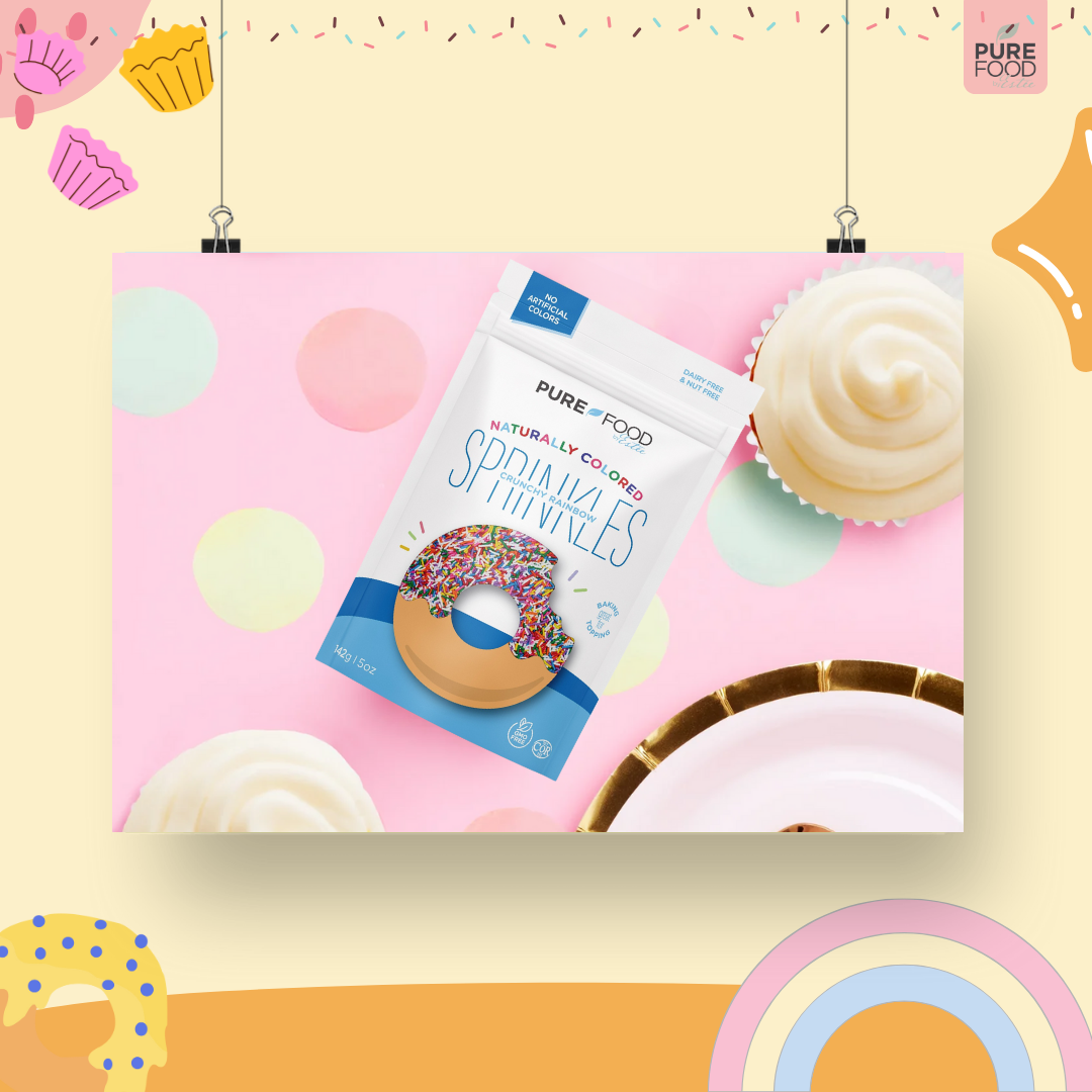 Food Service - 15 KG Bulk Case - Rainbow Crunchy Jimmies