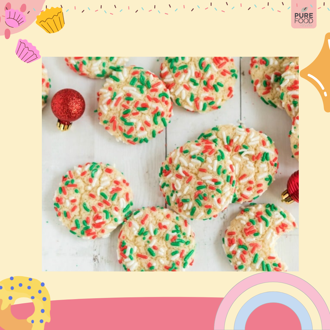 a picture of some cookies with sprinkles on them