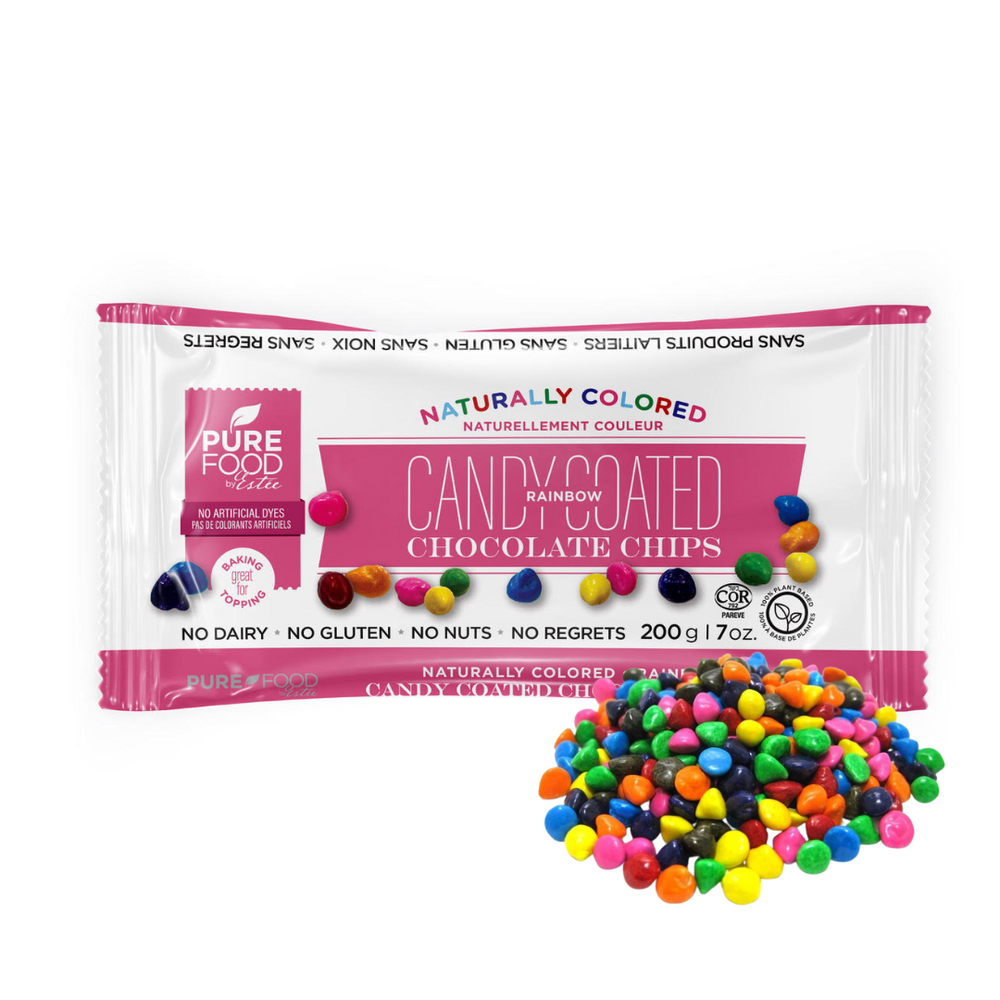 Rainbow Candy Coated Chocolate Chips 7 OZ