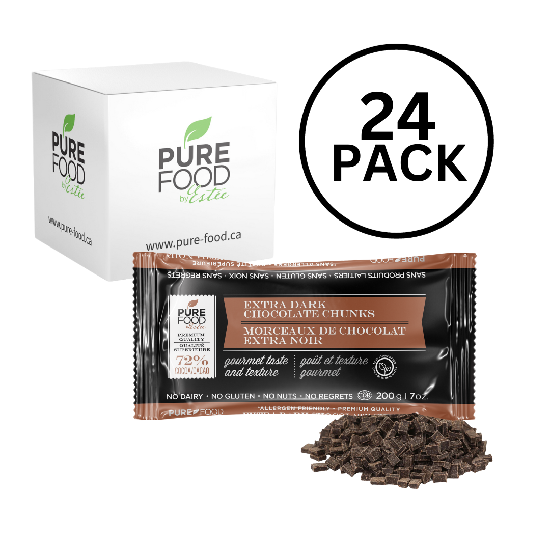 a package of pure food with chocolate chips