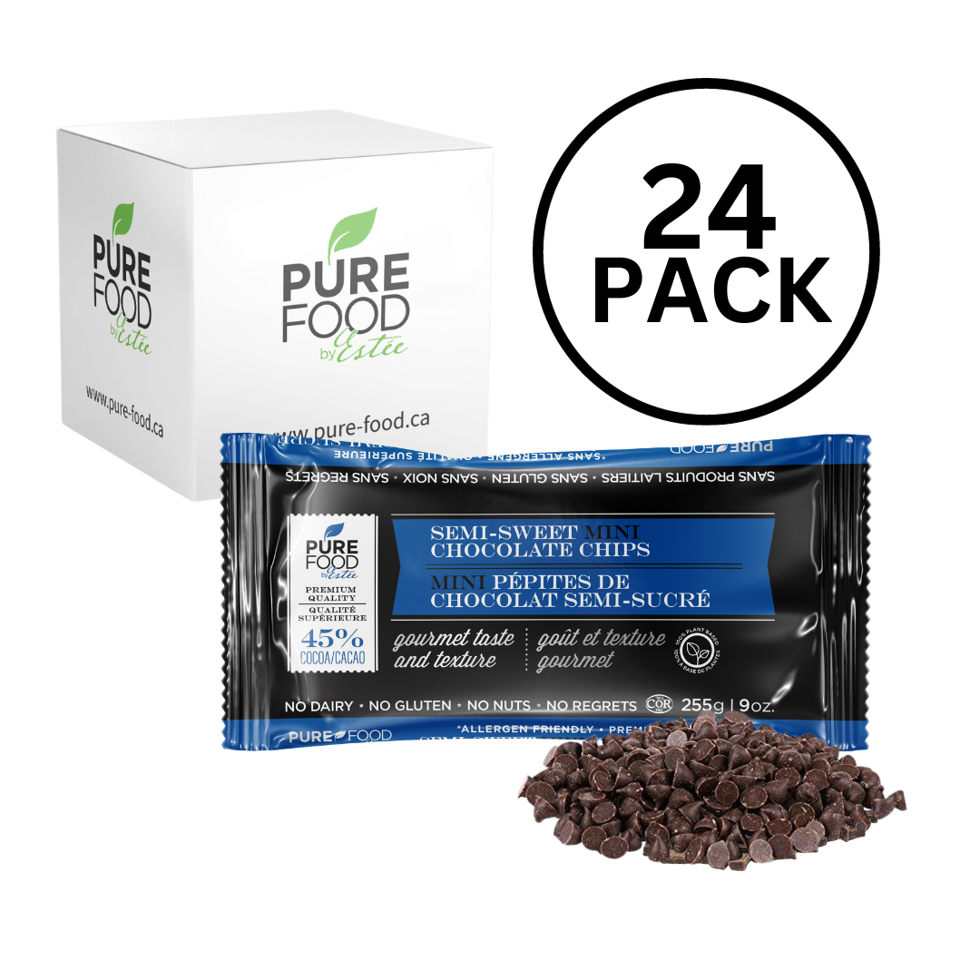 Semi Sweet Mini Chocolate Chips Case of 24 - 9 OZ