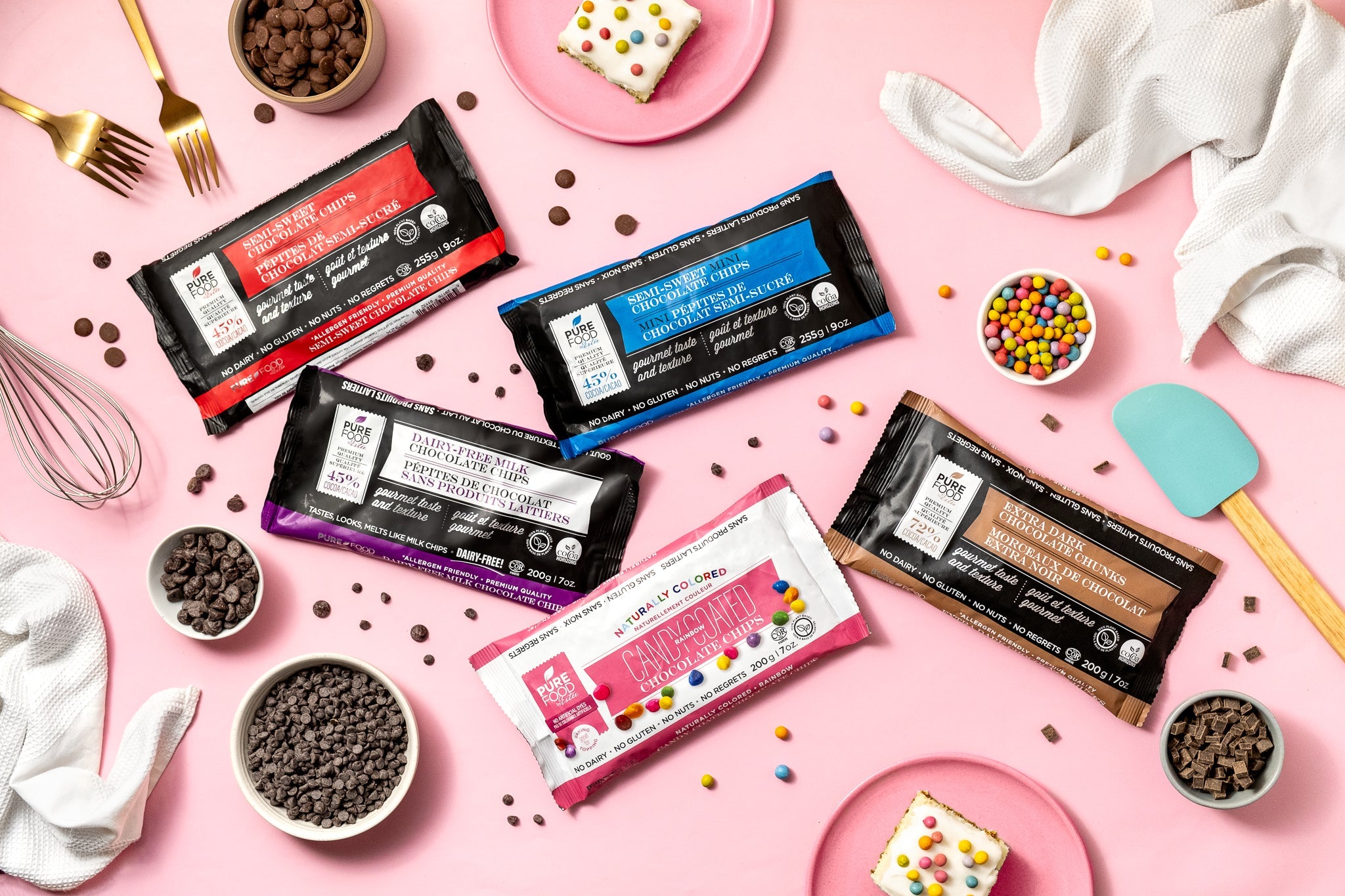 Semi-Sweet Mini Chocolate Chips - 8 Pack Case (8X9 OZ)