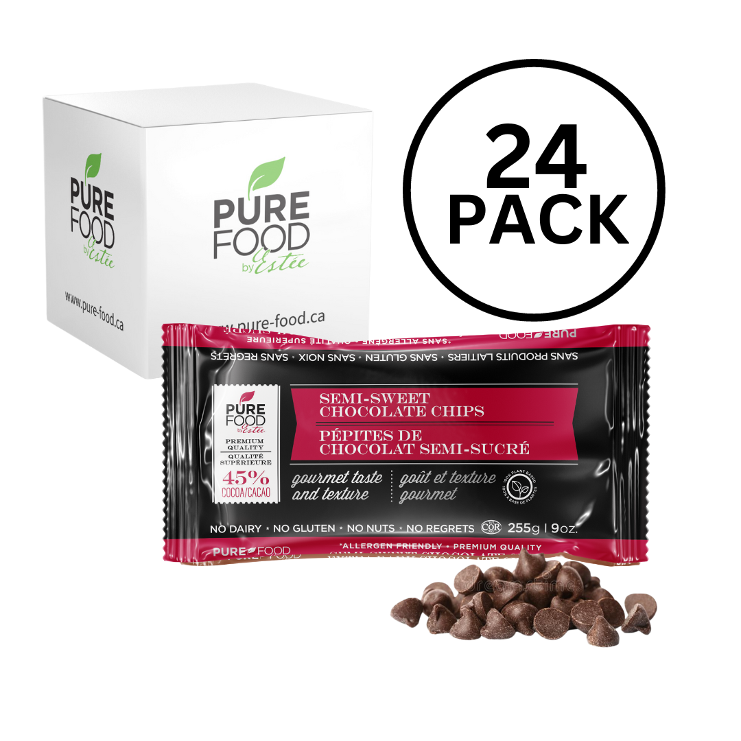 Semi Sweet Chocolate Chips Case of 24 - 9 OZ